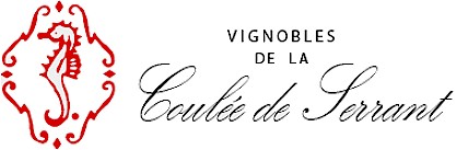 Vignobles de la Coulée de Serrant Logo in Rot - Vorderansicht